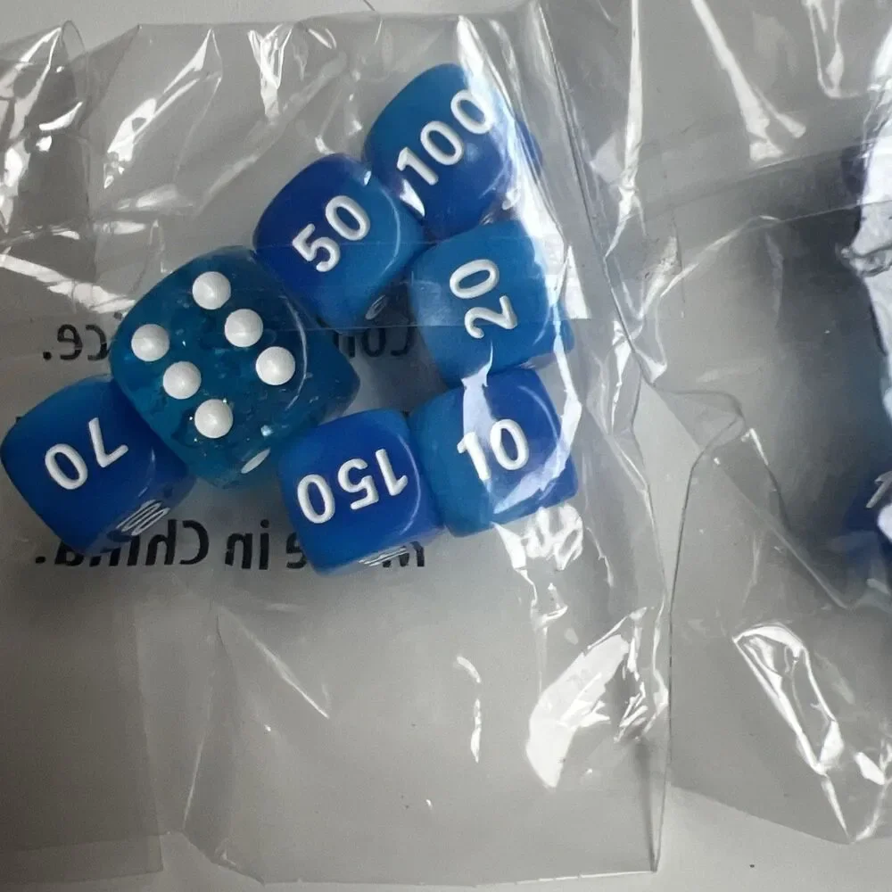 Pokemon Official Dice Sets Brand New Factory Sealed 3 packs